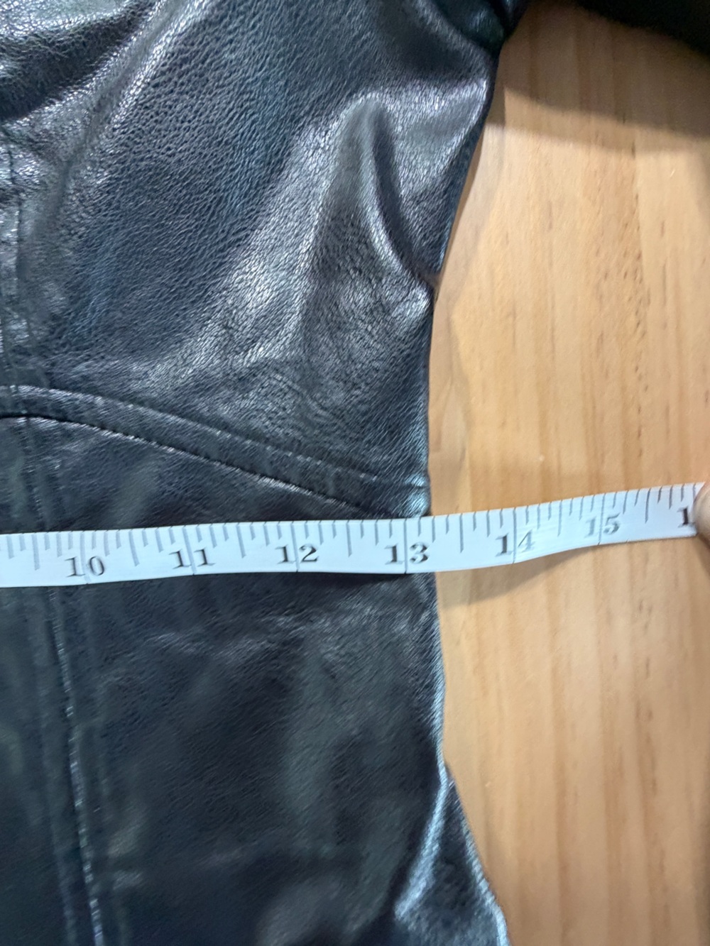 moodie Black Faux Leather Mini Dress B12 - Picture 9 of 12